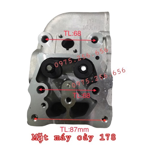 Mặt máy cày 178 comle Hộp xanh (Cái). phụ tùng máy nông lâm ngư nghiệp phụ tùng Hùng Lỳ