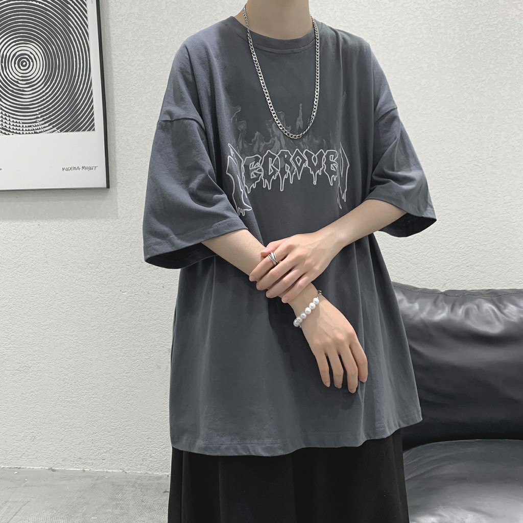 Áo thun tay lỡ nam nữ, áo phông unisex form rộng chất cotton mát mịn thấm hút mồ hôi in hình siêu chất | BigBuy360 - bigbuy360.vn