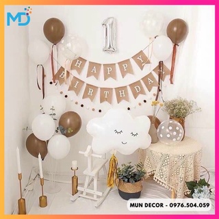 Set sinh nhật hàn quốc set sinh nhật cho bé phong cách hiện đại