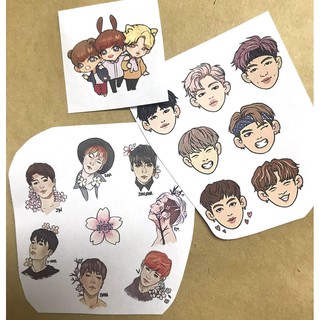 80 STICKER BTS - QUÀ TẶNG IDOL