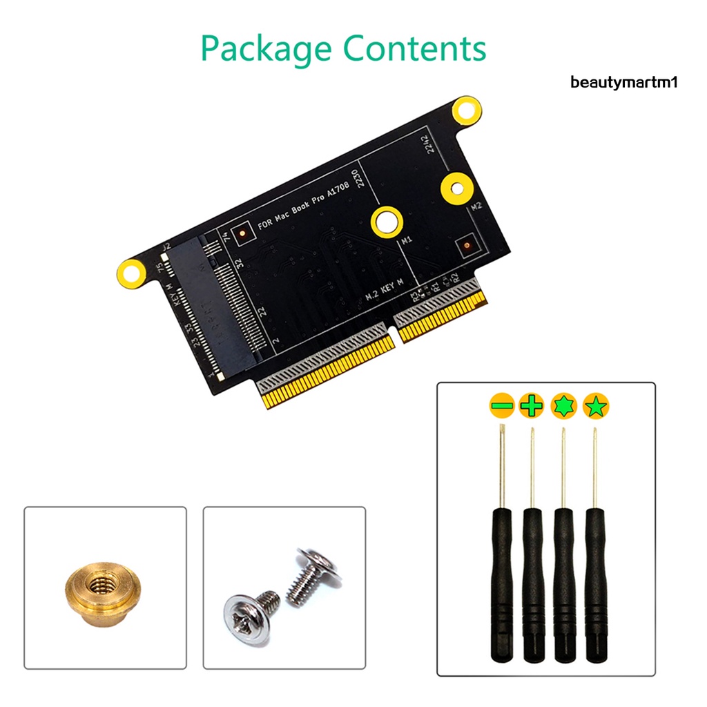 Thẻ Chuyển Đổi Ổ Đĩa Cứng Ssd M.2 Nvme Cho Macbook Pro A1708 | BigBuy360 - bigbuy360.vn