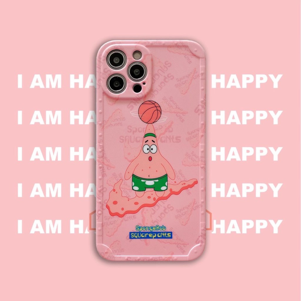 SpongeBob Ốp điện thoại màu nhám in họa tiết hoa cúc cho Iphone12 12min 12promax 7 7Plus 8 X XR XSmax 11 11Pro Max Ốp iphone | BigBuy360 - bigbuy360.vn