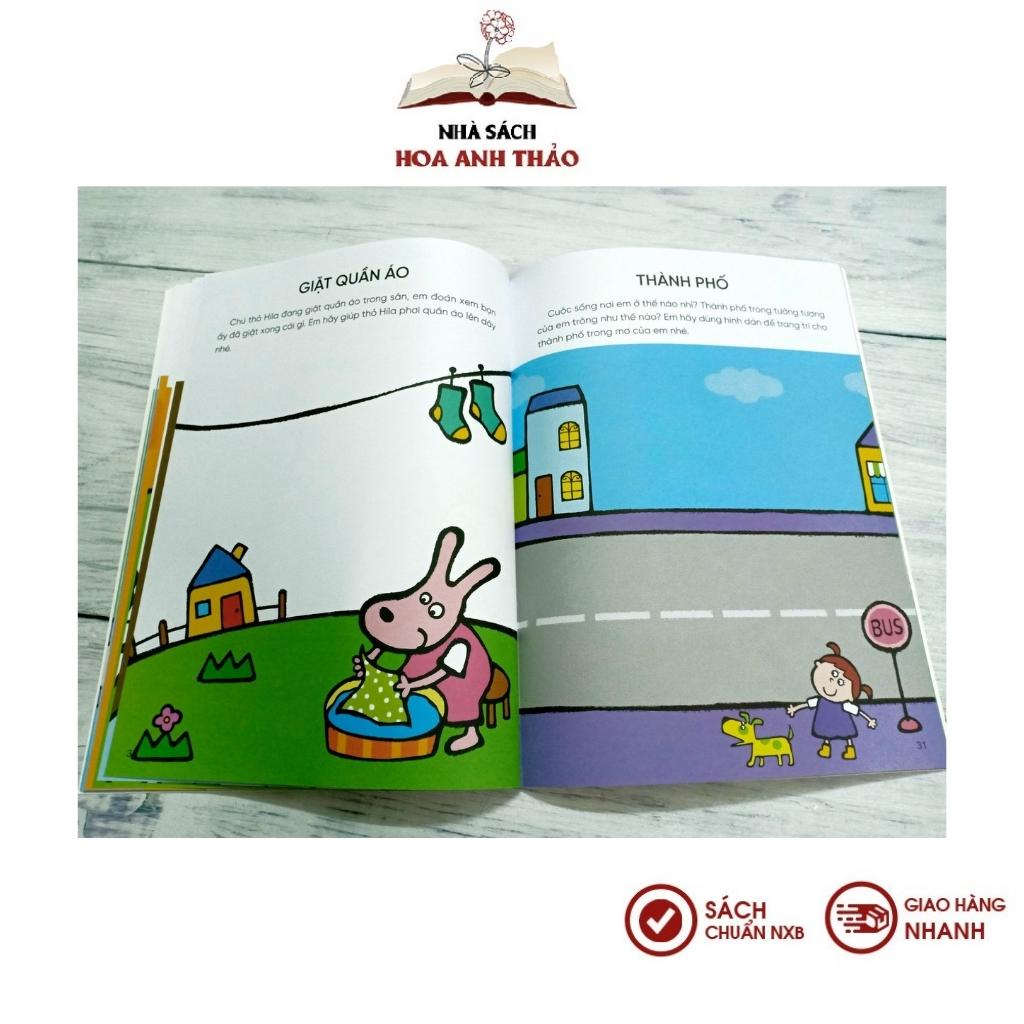 Sách Phát Triển IQ, Rèn Luyện Tư Duy Não Bộ (2 - 4 tuổi) Bộ 4 quyển