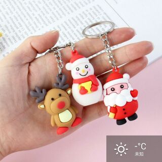 Móc khóa chủ đề noel siêu kute
