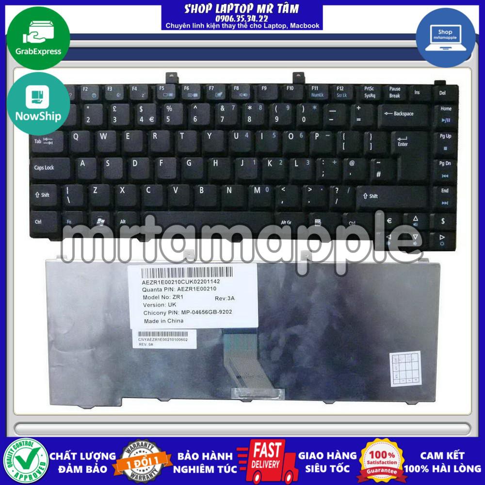 (KEYBOARD) BÀN PHÍM LAPTOP ACER 3680 dùng cho Aspire 1640 1680 1690 3000 3040 3050 3500 3620 3680 3684 3660 5050 5560