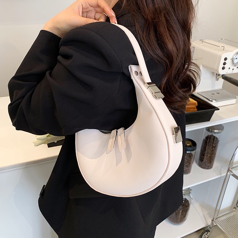 Túi xách tay đeo một bên vai IELGY kết cấu nhẹ phong cách Hàn Quốc retro đơn giản thời trang cho nữ