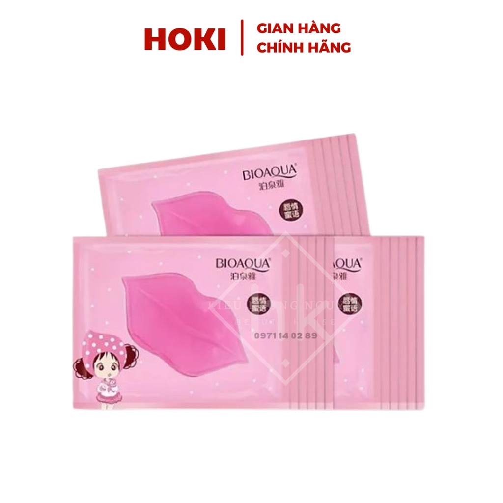 [ HÀNG HOT ] Mặt Nạ Môi Bioaqua nội địa Trung - Mask Môi Cực Tốt Giúp Dưỡng ẩm, Tái Tạo Và Làm Hồng Môi Tự Nhiên