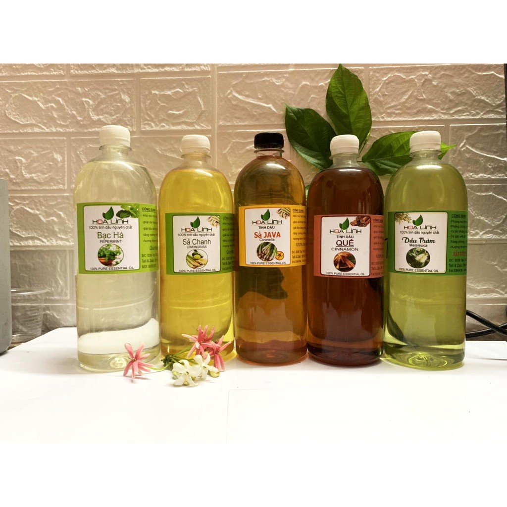 Tinh dầu sả chanh 100% nguyên chất : 50ml-30ml-10ml
