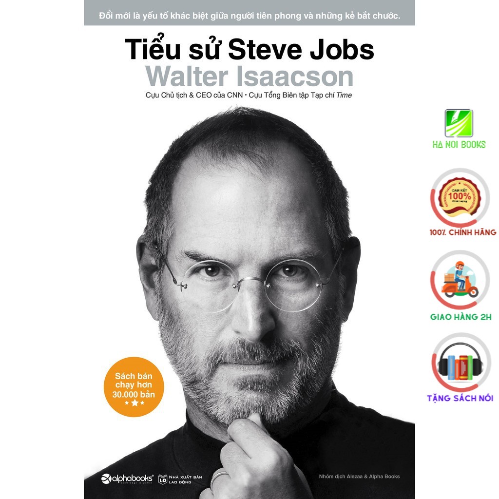 Sách Alphabooks - Tiểu Sử Steve Jobs (Tái Bản 2020)