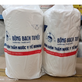 1 CUỘN BÔNG GÒN BONINO 1KG (BÔNG BẠCH TUYẾT)