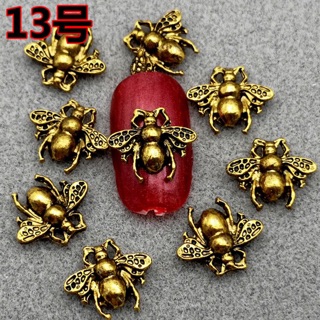 Charm hình gắn móng con ong trang trí nail phụ kiện 10vien/10k