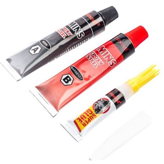 Keo Dán 2 Thành Phần AB X’traseal AB 4 Minutes Steel Epoxy