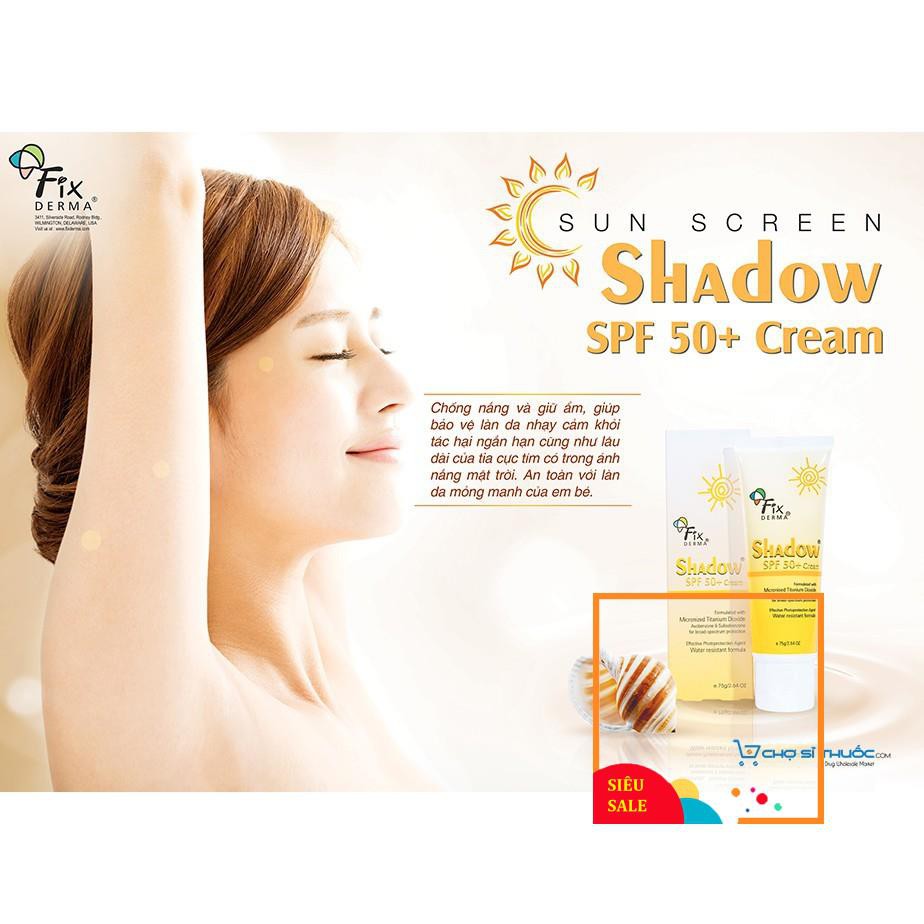 Kem chống nắng Fixderma Shadow SPF 50+ Cream (75g)