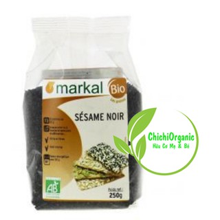 {Date 5/2021} Mè Đen Hữu Cơ Markal 250g