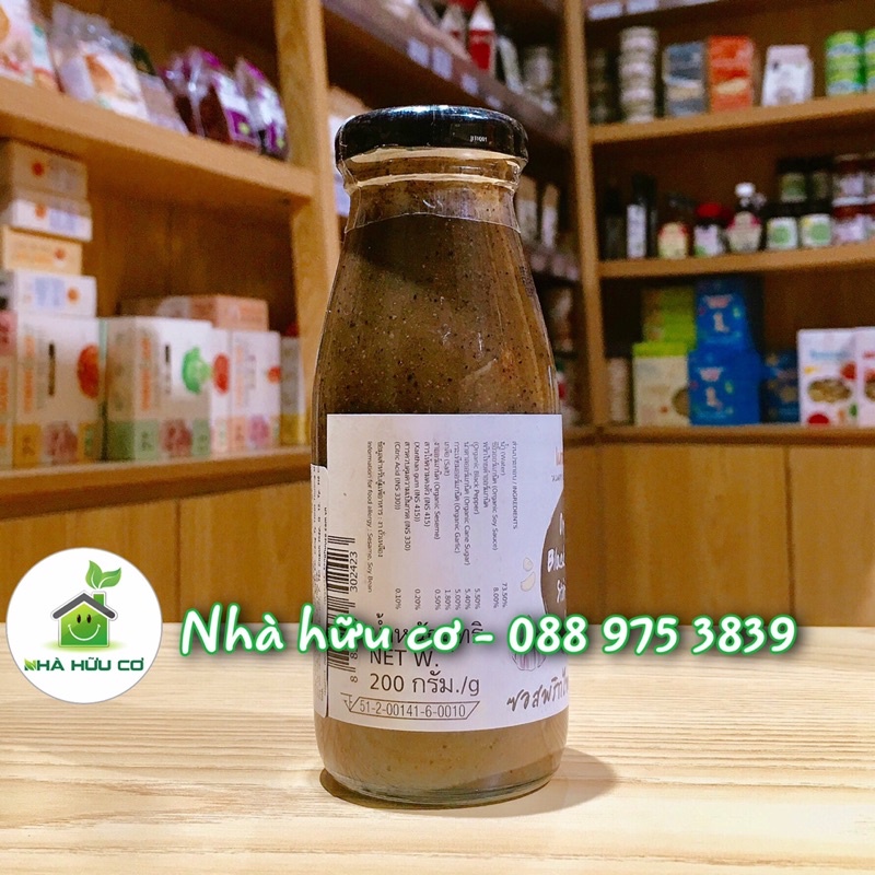 SỐT TIÊU ĐEN hữu cơ Lumlum 200g- Organic Black Pepper Stir Fried Sauce - Date: 5/10/2023 - Nhà hữu cơ