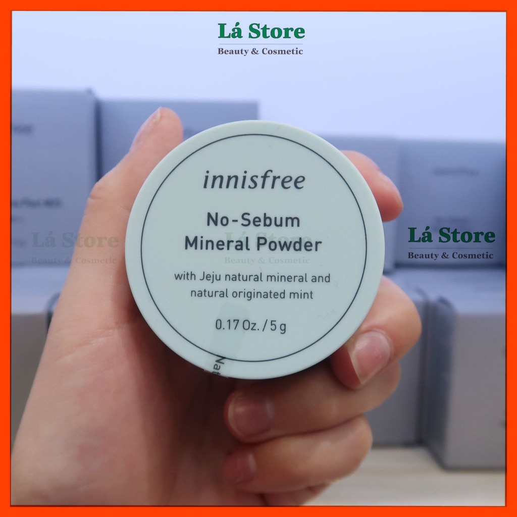 HÀNG CHÍNH HÃNG - Phấn Phủ Dạng Bột Khoáng Innisfree No-Sebum Mineral Powder 5g - Lá Store | BigBuy360 - bigbuy360.vn