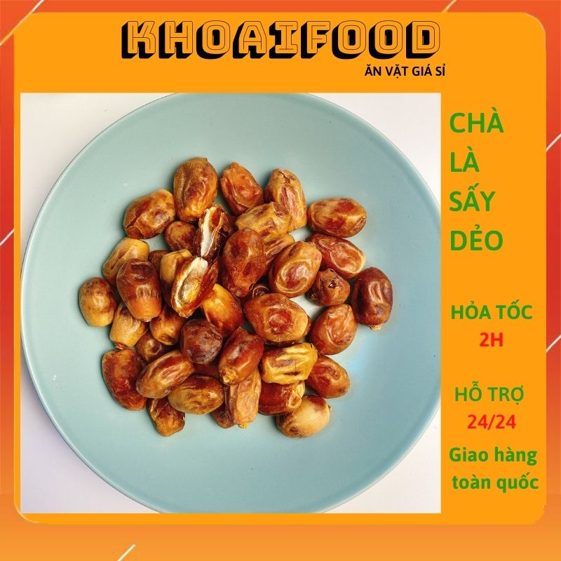 Chà là sấy dẻo nguyên quả bổ dưỡng hàng xuất hũ 400g