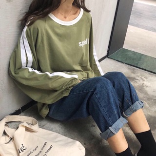 ÁO THUN TAY DÀI OVERSIZE FORM RỘNG CÁ TÍNH