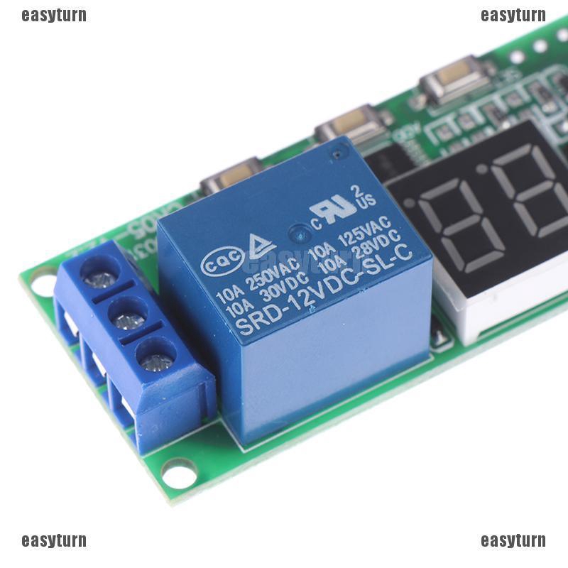 🌸ĐẦY ĐỦ 🌸Multifunction digital time infinite delay switch timer relay module dc5v12v24v