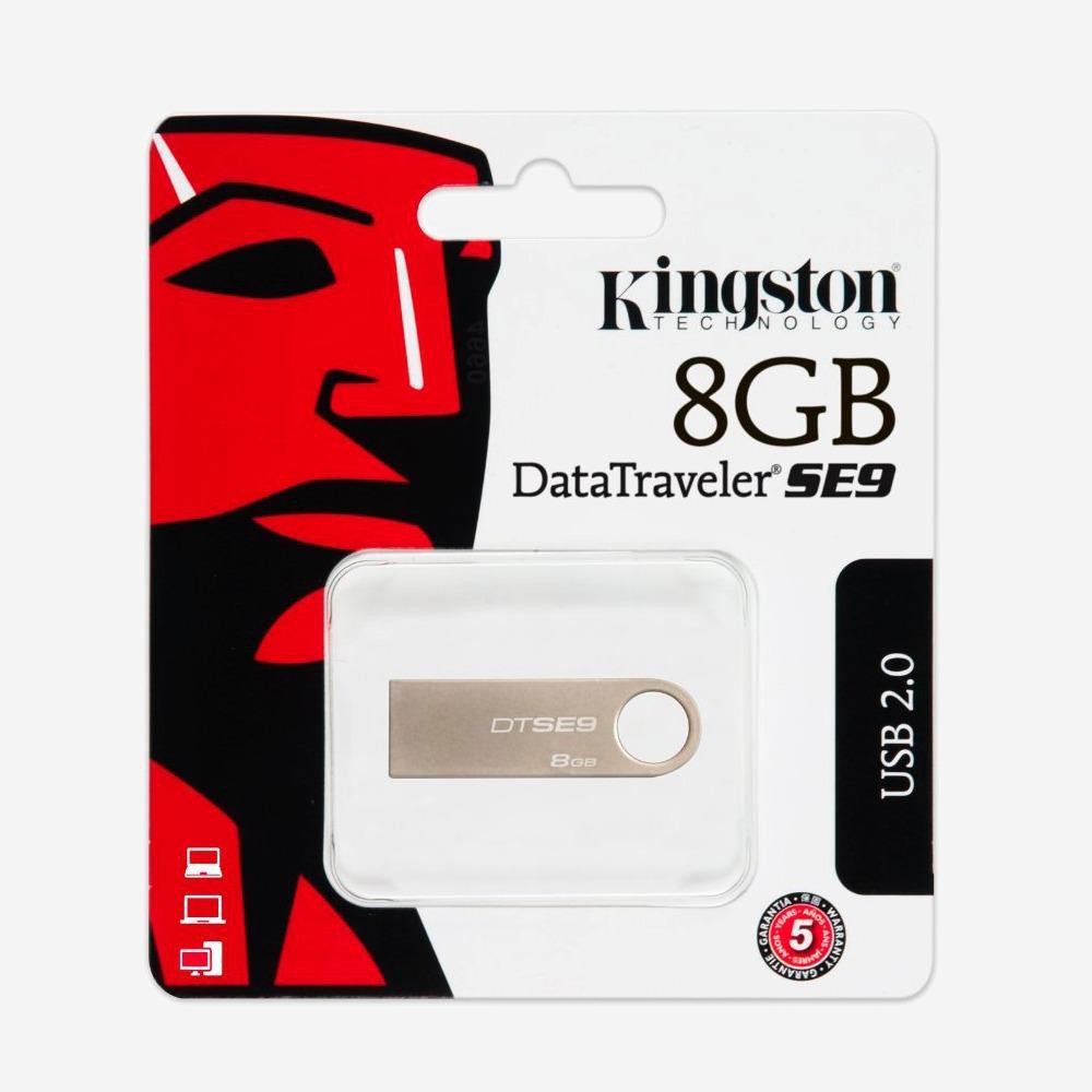 USB Kingston SE9 64GB 32GB 16GB 8GB - chống nước