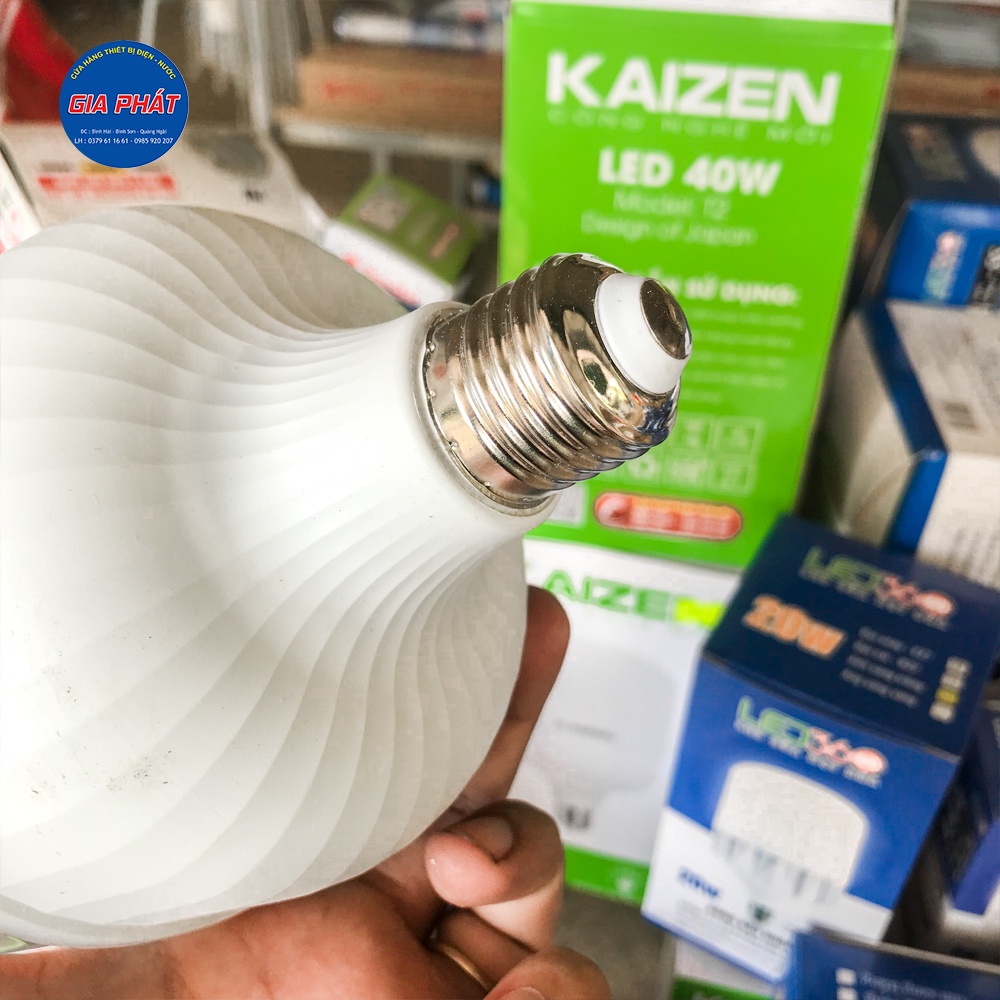 Bóng đèn LED trụ nhựa KAIZEN 30W - 40W - 50W - 65W