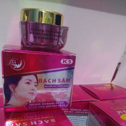 KEM BẠCH SÂM NÁM TÀN NHANG 18G