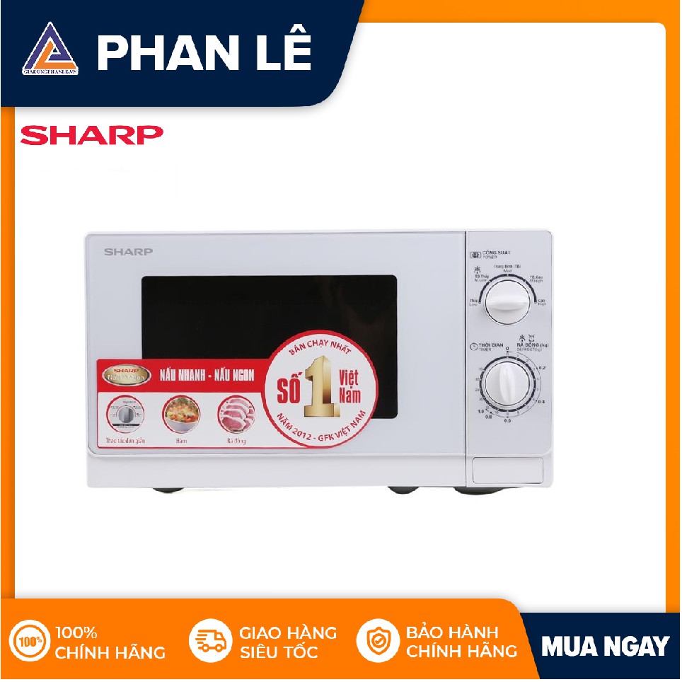 Lò vi sóng cơ không nướng Sharp R-201VN-W