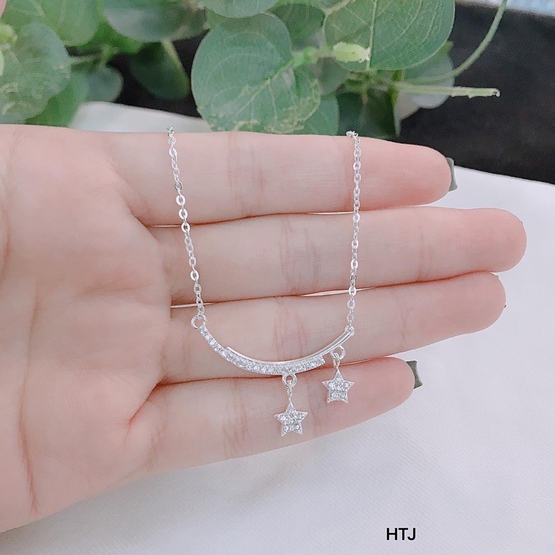 DÂY CHUYỀN BẠC TA - DÂY CHUYỀN LIỀN MẶT NGÔI SAO MAY MẮN