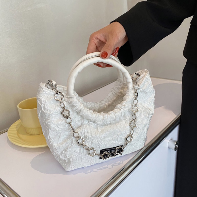 Túi đeo vai IELGY với dây xích phong cách thời trang Pháp