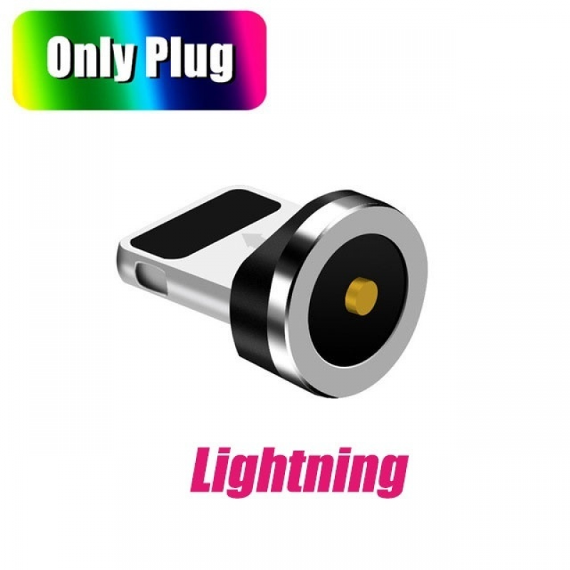 Đầu Dây Cáp Sạc Nam Châm Cổng Type C Micro Usb Lightning