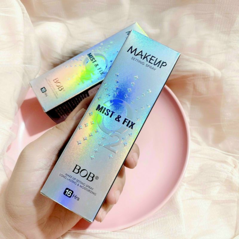 Xịt Khoá Nền Cấp Ẩm & Giữ Lớp Make-up Suốt 16 Giờ BOB Mist & Fix | BigBuy360 - bigbuy360.vn