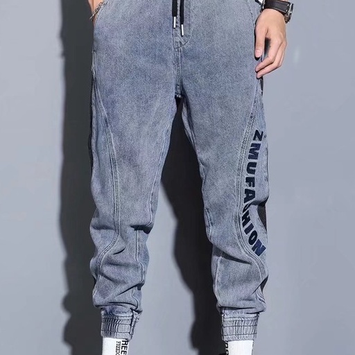 Quần Joggers Nam Dây Rút In Chữ Phong Cách Hàn Quốc Thời Trang Dành Cho fashion simple quần jean nam tennji bigsize unisex jean ống rộng