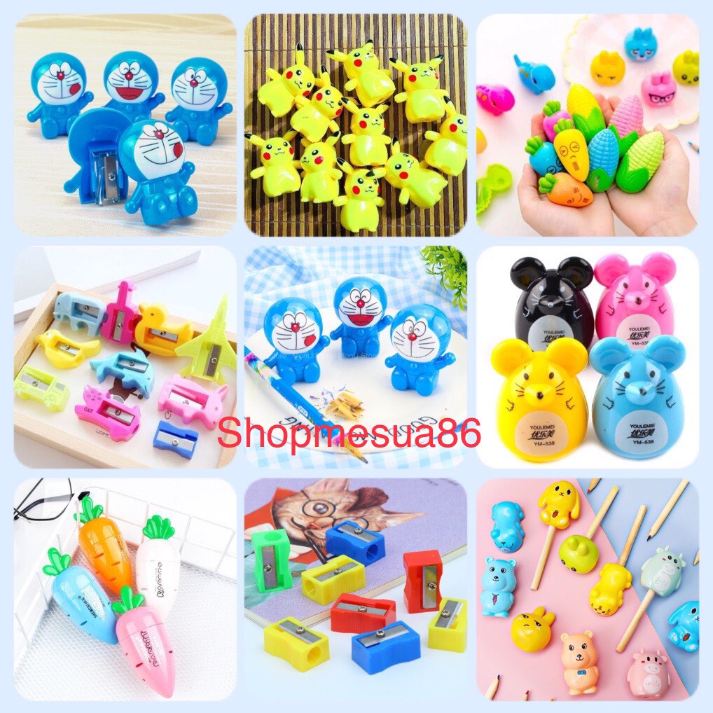 sỉ gọt bút chì nhiều mẫu cute