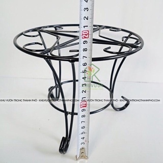 Đôn sắt kê chậu 22x17cm