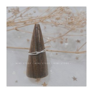 [MIMI_STORE] NHẪN BẠC VÔ CỰC - NHẪN BẠC TRƠN
