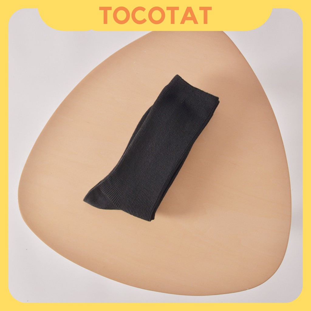 Tất Sneaker cao cổ Plusox - chất cotton Cao Cấp, trơn màu giá tốt