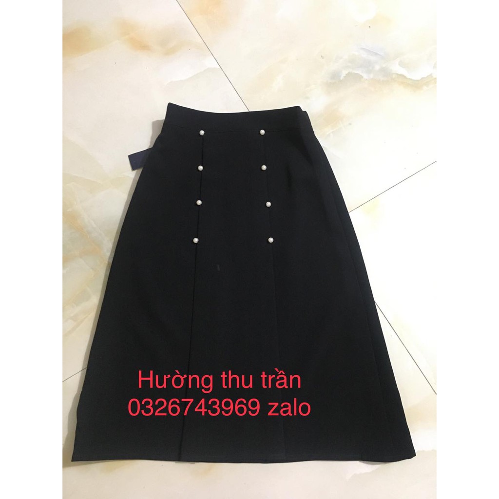 Chân Váy Chữ A Dài Che Gối, Chân Váy Công Sở Dáng Dài Sang Chảnh