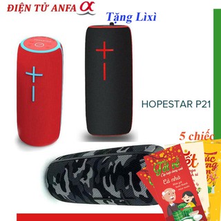Loa Bluetooth mini HopeStar P21 TWS kết nối cùng lúc 2 loa - chống nước tiêu chuẩn IPX6, Bh 6 tháng , chính hãng