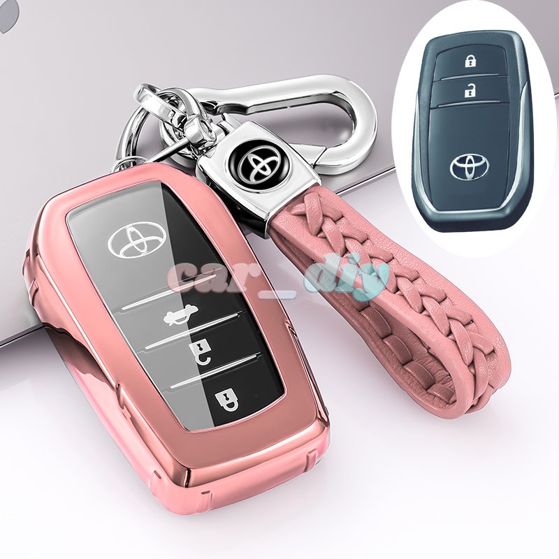 Vỏ Bảo Vệ Chìa Khóa Xe Hơi Toyota vios 2014-2021 Yaris Corolla Camry Hilux RAV4 Fortuner Vigo Altis Rush Innova Revo