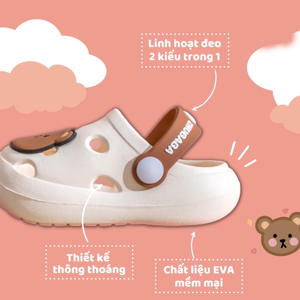 Dép Đi Trong Nhà Và Ngoài Trời Siêu Nhẹ Dành Cho Nam Và Nữ