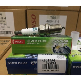 Bộ 4 Bugi Denso Iridium  IK20TT cho xe ôtô Camry, Vios , Altis
