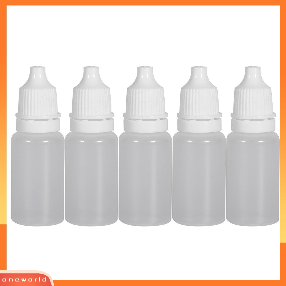 【Oneworld】50 Chiếc Lọ Nhựa Rỗng 10ml Đựng Dung Dịch