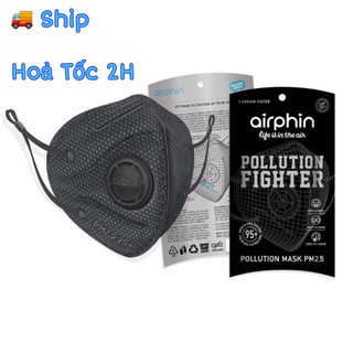 Khẩu trang AIRPHIN Pollution Fighter