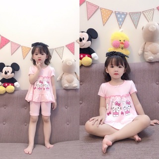 Bộ đồ hè bé gái 9 đến 20kg