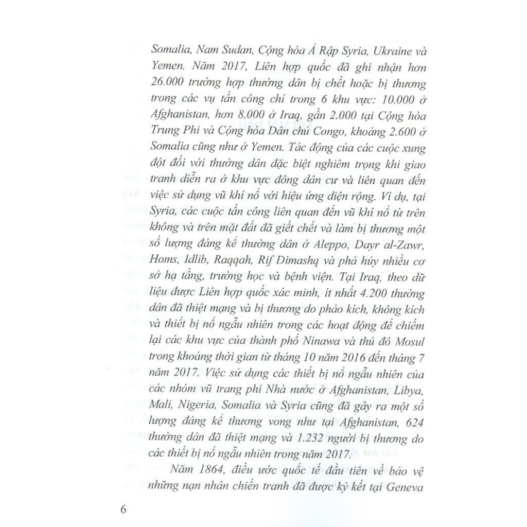 Sách - Bảo Vệ Thường Dân Trong Luật Nhân Đạo Quốc Tế - Một Số Vấn Đề Pháp Lý Và Thực Tiễn (Sách Chuyên Khảo) | BigBuy360 - bigbuy360.vn