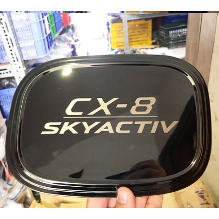 Ốp Nắp Bình Xăng Xe Mazda CX8 titan cao cấp