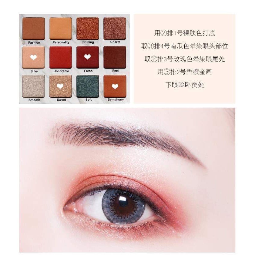 Phấn mắt NOVO Vivid Color Eye Shadow Palette