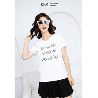 Áo phông in 9 con mắt CChat Clothes