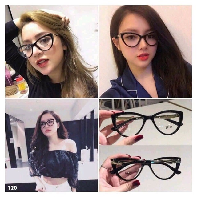 Kính Mắt Mèo Dior ❤️Freeship❤️ Kính Mắt Mèo Thời Trang, Gọng Nhựa Cao Cấp, Mẫu Kính Hot 2021 Dành Cho Nữ