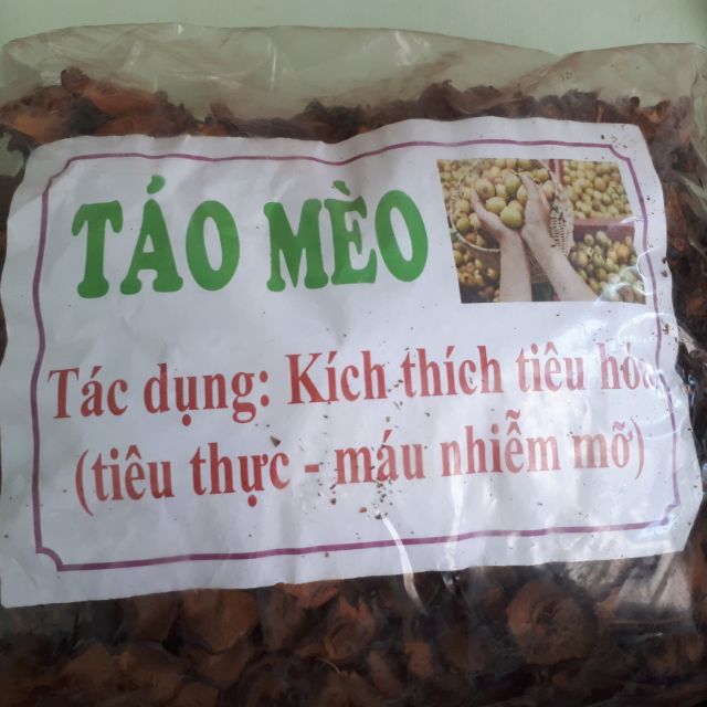 Táo mèo phơi khô 1kg